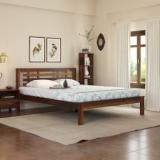 Induscraft Easter Solid Wood Queen Bed