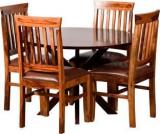 Induscraft Solid Wood 4 Seater Dining Set