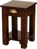 Induscraft Solid Wood Bedside Table