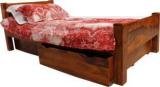 Induscraft Solid Wood Single Bed With Storage