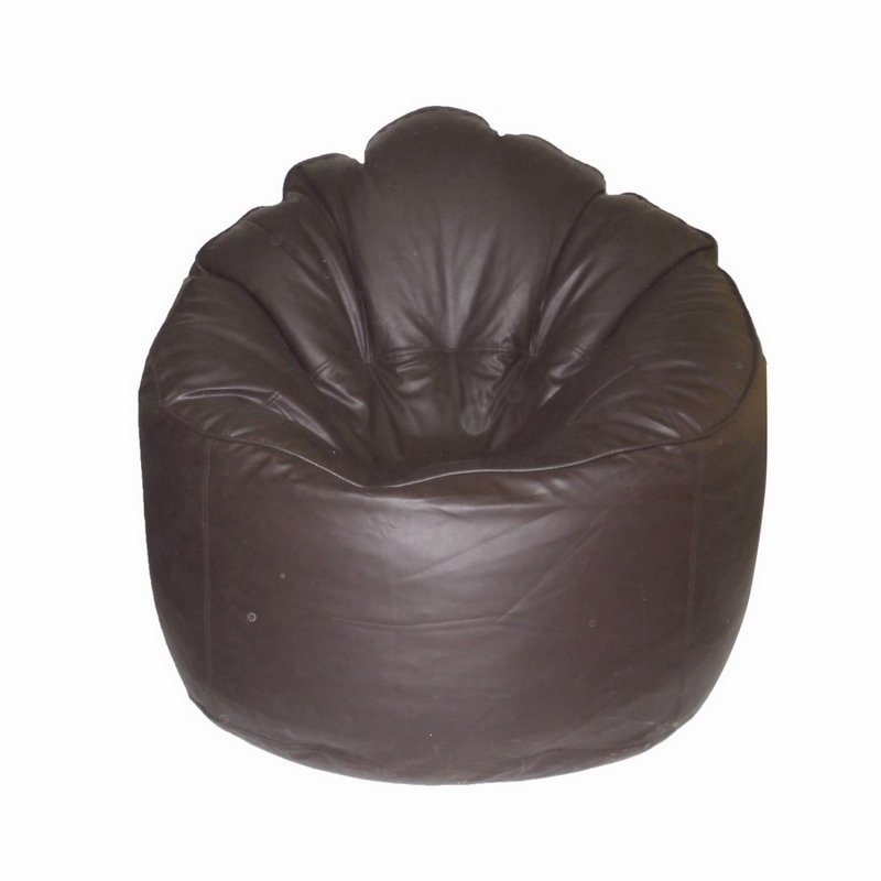 INVOGUE Brown Coloured Big Boss Round Chair XXXL