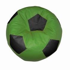 INVOGUE Green & Black Coloured Fotball Bean Bag XL