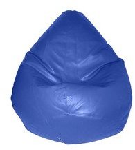 INVOGUE L Blue Bean Bag