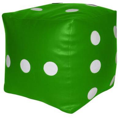 INVOGUE L Green Dice Pouffe