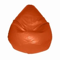 INVOGUE Orange Coloured Bean Bag XXXL