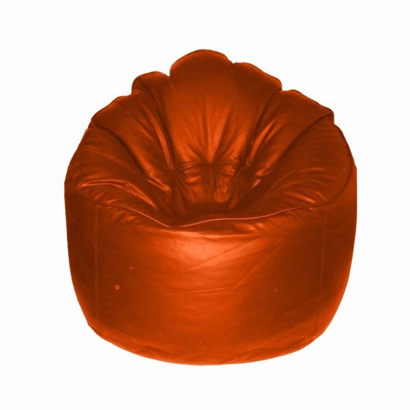 INVOGUE Orange Coloured Big Boss Round Chair XXXL