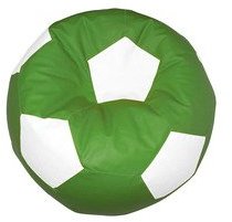 INVOGUE XL Green & White Football Bean Bag