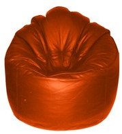 INVOGUE XXL Orange Big Boss Round Chair