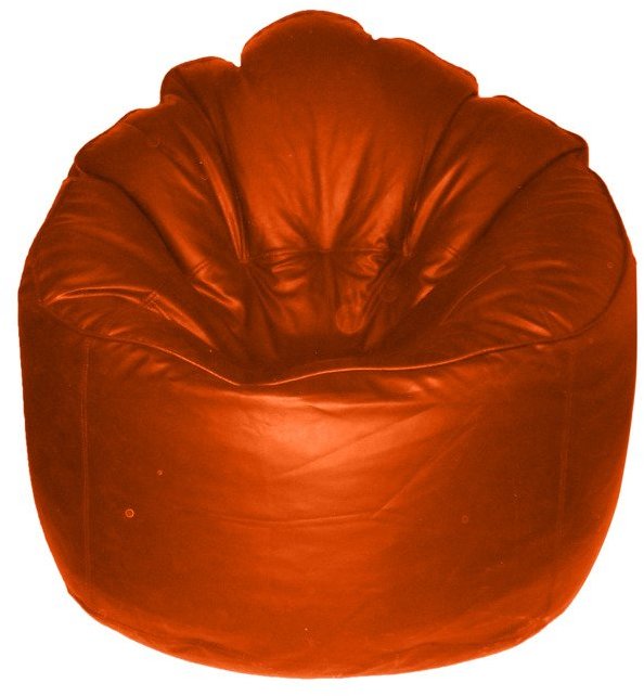 INVOGUE XXL Orange Big Boss Round Chair