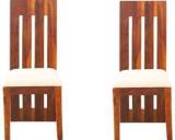 Jh Decore Solid Wood Sheesham Wood Four Dining Chairs For Dining Room, Restaurants Solid Wood Dining Chair