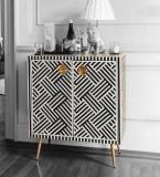 Jodha Bar Cabinet Solid Wood Bar Cabinet