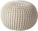 K N Creation Fabric Pouf