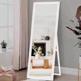 Kaevion Cheval Full Length Mirror 5 Feet Long Size With 5MM Glass Mirror Glass Dressing Table