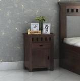 Kart Handicrafts Seesham Wood Bedside Table With 1 Drawer and Door Storage For Bedroom Solid Wood Bedside Table