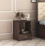 Kart Handicrafts Sheesham Wood Bedside Table With 1 Drawer Storage For Bedroom Solid Wood Bedside Table