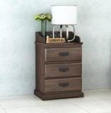 Kart Handicrafts Solid Sheesham Wood Bedside Table With Drawer | End Table Wooden Solid Wood Bedside Table