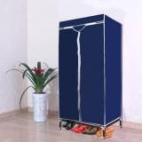 Kawachi Single Door Wardrobe Polyester Collapsible Wardrobe