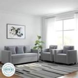 Kendalwood Furniture Fabric Sofa Set | Fabric Sofa Set 5 Seater | Sofa Set For Living Room Fabric 3 + 1 + 1 Sofa Set