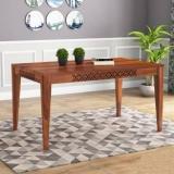 Kendalwood Furniture Premium Dining Room Furniture Wooden Dining Table Solid Wood 6 Seater Dining Table