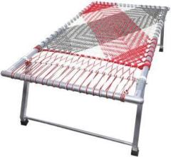 Khatlawala Single folding bed Metal Single Bed