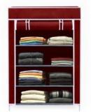 Konline Carbon Steel Collapsible Wardrobe