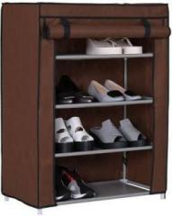 Konline Cupboard and Almirah Carbon Steel Collapsible Wardrobe