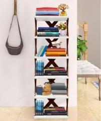 Konline X bookshelf Metal Semi Open Book Shelf