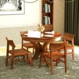 Krishna Wood Decor Solid Sheesham Wood 4 Seater Dining Table Set With 4 Chair For Dining Room| Solid Wood 4 Seater Dining Set