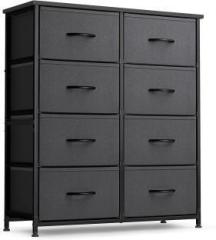 Krishyam 8 Collapsible Dresser Organizer, Chest of Drawers Dresser for Hallway PP Collapsible Wardrobe