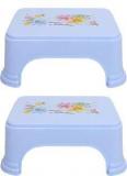 Kuber Industries Plastic 2 Pcs Rectangular Bathroom Patla/Stool CTKTC1956 Stool