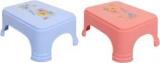 Kuber Industries Plastic 2 Pcs Rectangular Bathroom Patla/Stool CTKTC1960 Stool