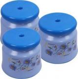 Kuber Industries Plastic 3 Pieces Bathroom Stool/Patla CTLTC10838 Bathroom Stool