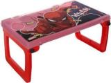 Kuber Industries Spiderman Study Table With Storage Compartments|Red Plastic Study Table