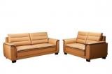 Kurlon Cara Leatherette 3 + 2 Beige Sofa Set