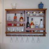 Kveer Bar01 Solid Wood Bar Cabinet