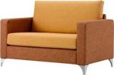 Lakdi Multicolor Fully Cushioned Two Seater Sofa With Stainless Steel Legs, Ideal For Home & Office. Fabric 1 Seater Sofa