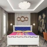 Lakecity Group Colin Metal King Box, Hydraulic Bed