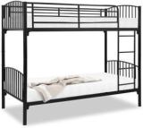 Lakecity Group Croatia Black Metal Bunk Bed