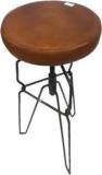 Lalji Handicrafts Metal Bar Stool