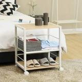 Laltaprasad Engineered Wood Bar Trolley