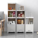 Lazywindow Multipurpose Cabinet Storage & Organisers Storage Box Plastic Free Standing Cabinet