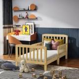 Lifestyle Furniture Toddler Bed For Kids I 48x30 Inch I 25 Kg Solid Wood Single Bed