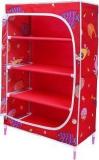 Little One's 4 Shelves Aquatic Powder Coated Carbon Steel Collapsible Wardrobe