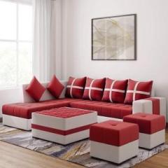 Livewell LHS Premium Quality Fabric 3 + 2 + 2 + 1 Sofa Set