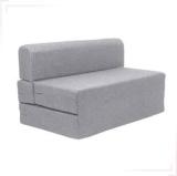 Lkbs Art 2 Seater Single Metal Fold Out Sofa Cum Bed