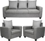 Look In Furniture Fabric 3 + 1 + 1 Sofa Set