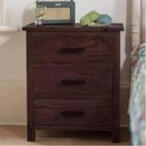 Loonart Solid Sheesham Wood Bed Side Table With Storage For Bed Room / Hotel. Solid Wood Bedside Table