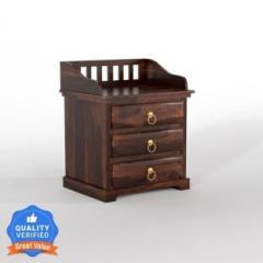 Loonart Solid Sheesham Wood Side Table For Living Rom / Bed Room / Hotel. Solid Wood Side Table