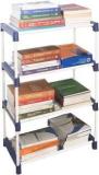 Lotspek 4 Layer Bookshelf Rack Children Bookcases File Rack For Office Metal Open Book Shelf