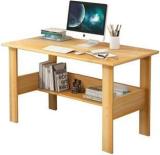 Lukzer Laptop Office Home Workstation Modern Engineered Wood Study Table